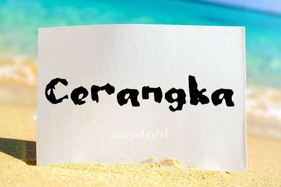Cerangka: The Laid-Back Elegance of a Modern Display Typeface