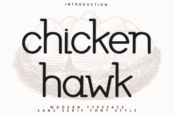 Chicken Hawk: The Sleek Display Font for Modern Branding