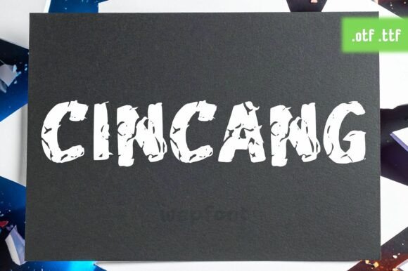 Cincang: A Premium Display Typeface for Modern Editorial Design