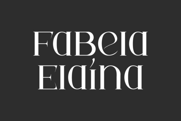 Fabela Elaina: The Elegant Serif Font for Premium Branding