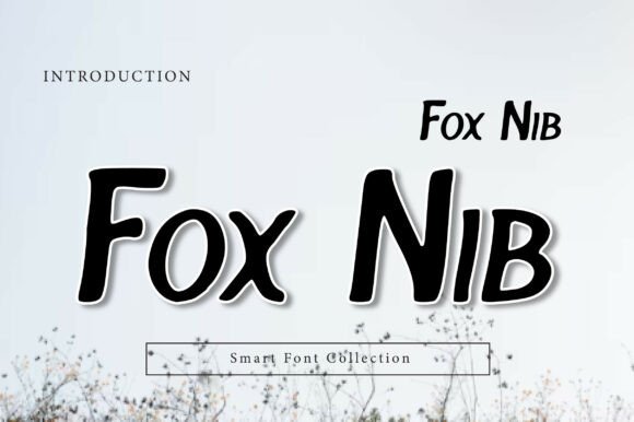 Fox Nib: The Bold Handwritten Display Font for Wild Campaigns