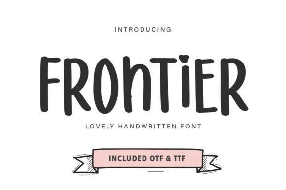 Frontier Brush: A Premium Handwritten Display Font for Your Brand