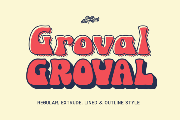 Groval: The Bold Retro Display Font for Modern Web Design