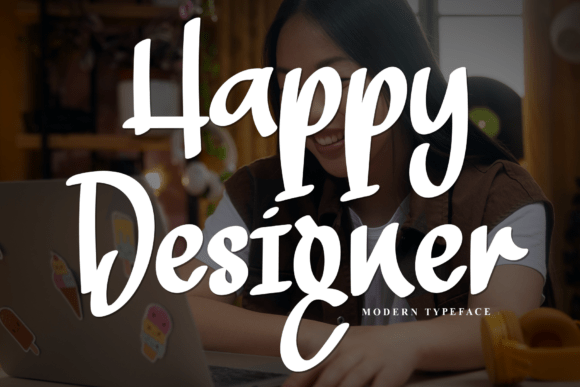 Happy Designer: A Handwritten Font for Your Brand Identity