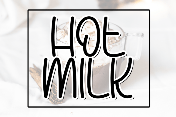 Hot Milk: The Perfect Display Typeface for Your Brand Identity