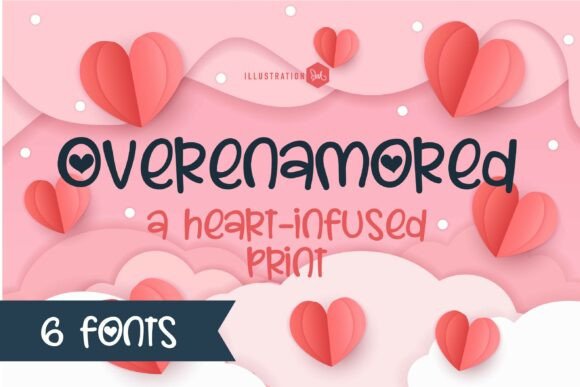 Overenamored: The Perfectly Imperfect Display Font for Editorial Design