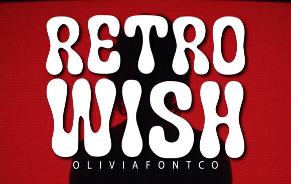 Retro Wish: The 1970s Display Font for Bold Business Branding