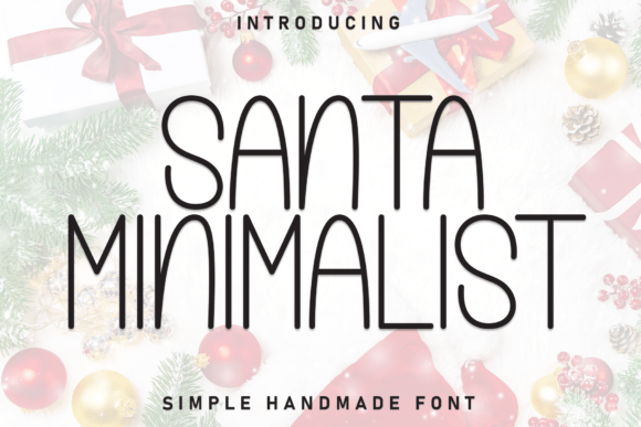 Santa Minimalist: The Premium Display Font for Editorial Design