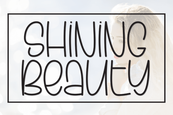 Shining Beauty: A Handwritten Display Font for Charming Brand Identity