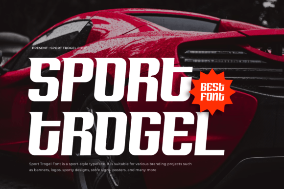 Sport Trogel: The Ultimate Heavy-Duty Display Font