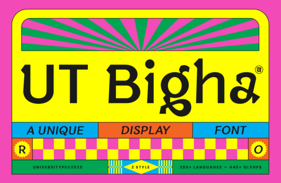 Ut Bigha: The Expressive Southeast Asian Display Font for Editorial Design